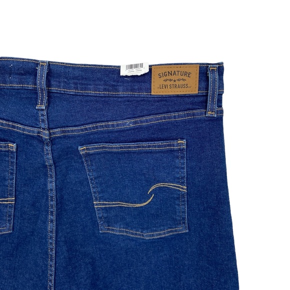 New LEVIS Jeans Heritage High Rise Skinny Denim, Raw Hem, Distressed - Picture 4 of 8